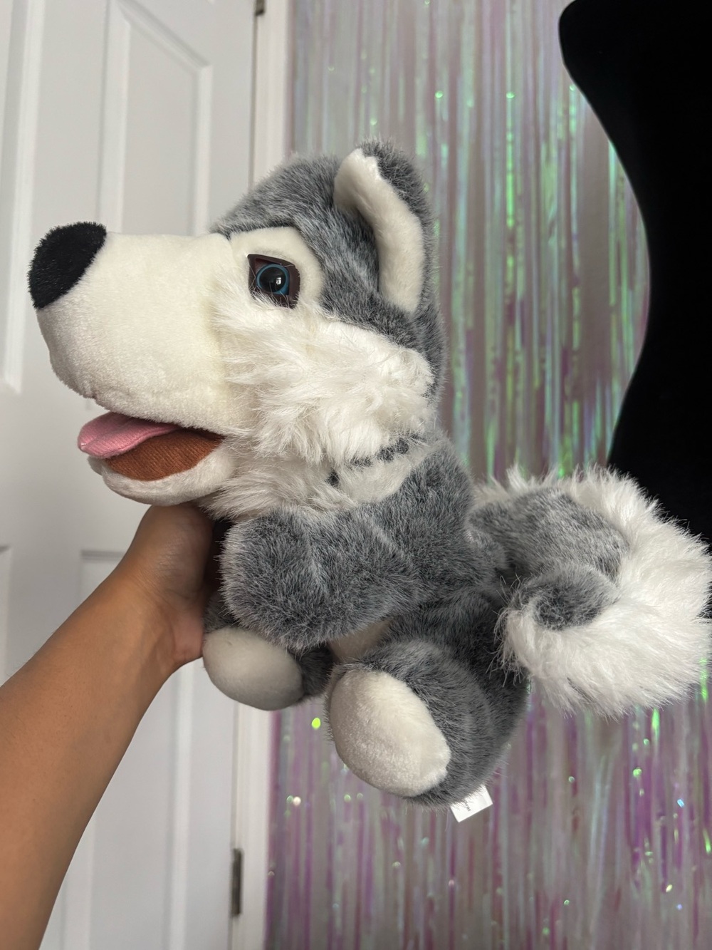 SRA Early Interventions In Reading Level K Hand Puppet Wolf Stuffed Animal